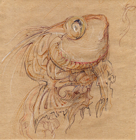 задумчивый пескарь