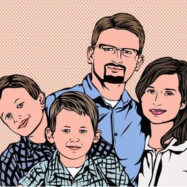 портрет семьи