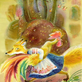 Лиса и Петух)