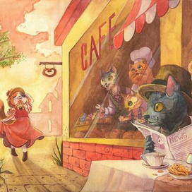 К притче Эзопа "Доярка и Кувшин с молоком"