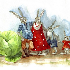 В огороде пусто, выросла капуста!