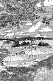 Михайловское. Эскиз-вариант к стихам А.С. Пушкина