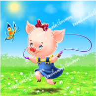 Свинята-спортсменчики