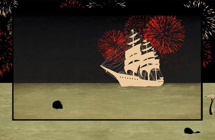 Иллюстрация к сказке Х.К.Андерсена "Русалочка"