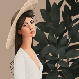 Дамочка в шляпе