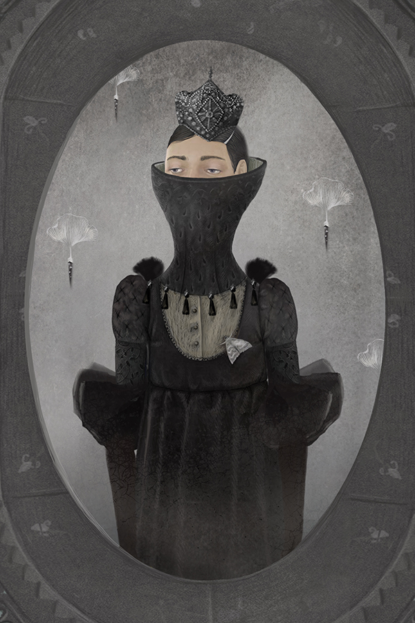 Царевна Несмеяна. Парадный портрет.