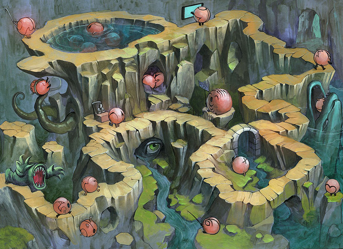 Unsteady ways of little round balls