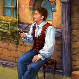 Фрагмент лицевой стороны обложки