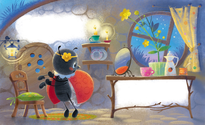 Все пятнышки раздала