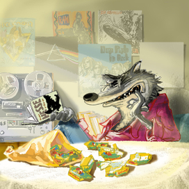 Кондитерская версия Красной Шапочки