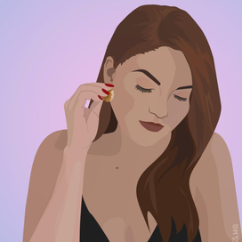 Vector portrait