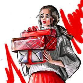 Новогодняя иллюстрация