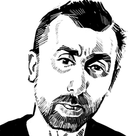 Портрет актера Тима Рота