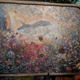 Земляничный кит в пюре перетёртого тёрна