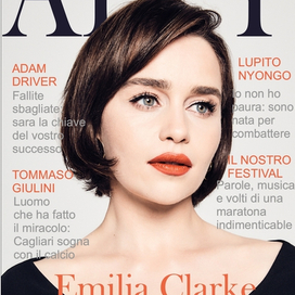 Обложка женского журнала