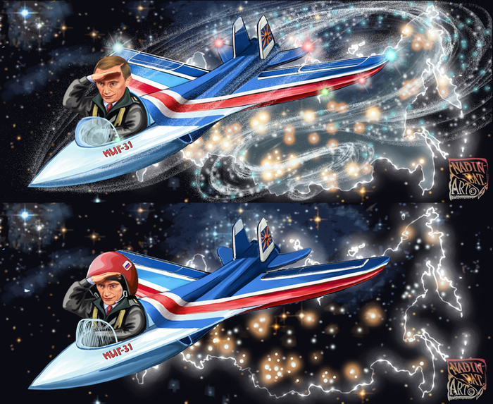 Полет. Эскиз для росписи шаров.