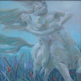 Кентавр и нимфа