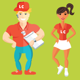 Персонажи для мобильного приложения