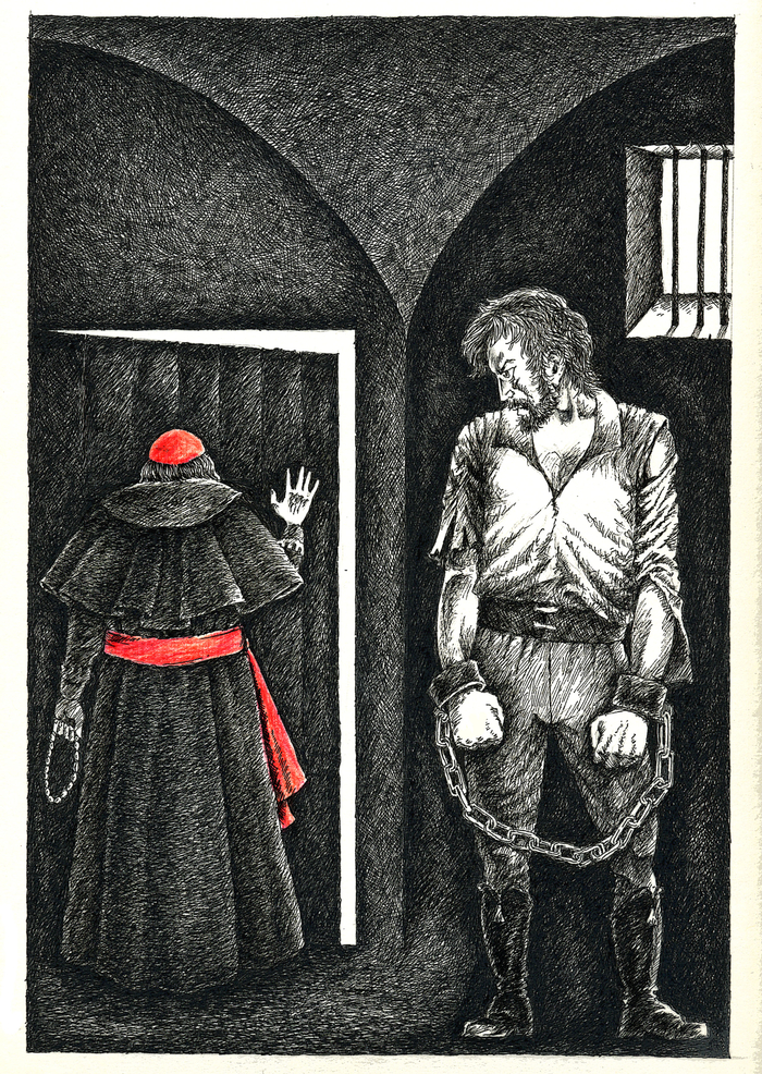 Иллюстрация к роману Э. Войнич "Овод"