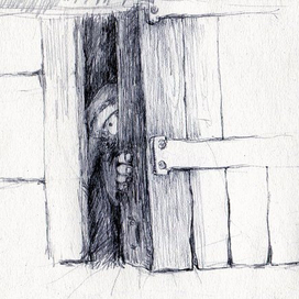 дядюшка Ау. Кто-то за дверью..