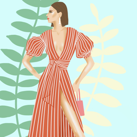 Фэшн иллюстрация