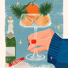 Новогодняя открытка