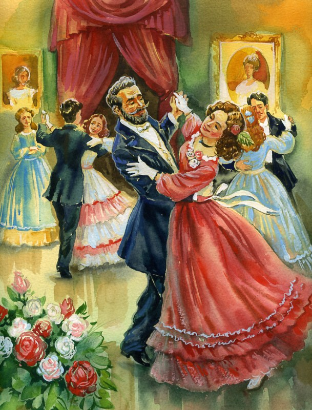 Маленькие женщины. Мег на балу