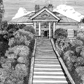 "Михайловское.Дом поэта."