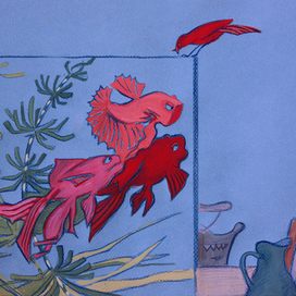 Иллюстрацию к произведению "Капитан клюквин" Ю.Коваль