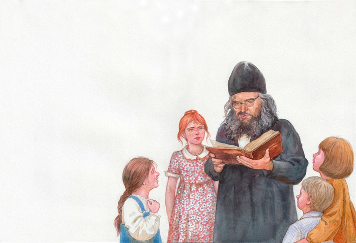 Иллюстрация к книге о свт. Иоанне Шанхайском