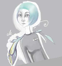 Серебристая