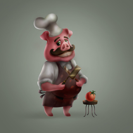 Pig, Character Design