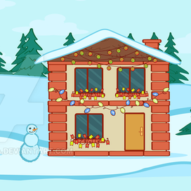 Новогодний фон