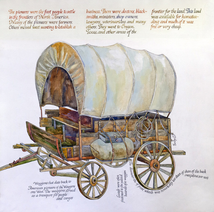 Шрифтовая композиция с иллюстрацией