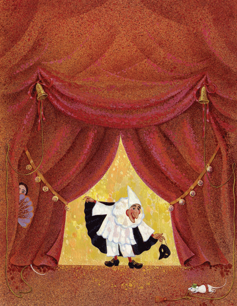 обложка "Деревянные актеры" Елена Данько