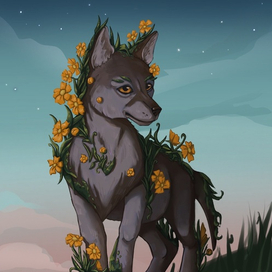 Flower wolfs