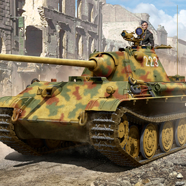 Panther Ausf.F (box art for RFM)