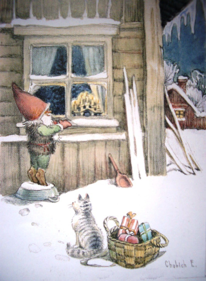 Изд."Палетти"(Финл.) 11х14,открытка