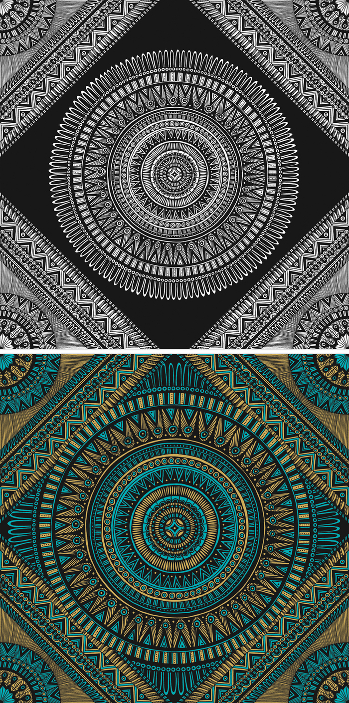 Орнаментальная композиция #1