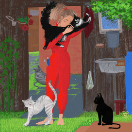 Доброе кошачье утро