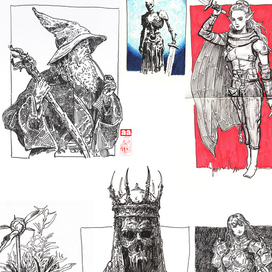 Иллюстрации по мотивам Властелина Колец