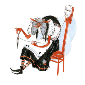 Inktober 2017 / Кикимора