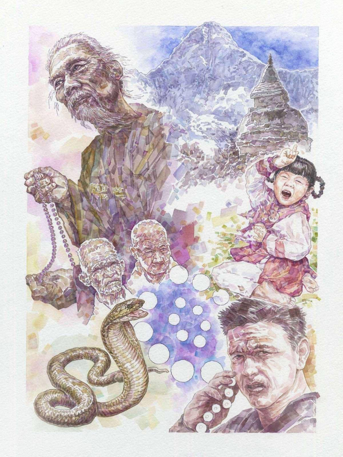 По дороге в Тибет