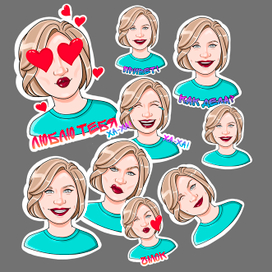 Стикеры на заказ