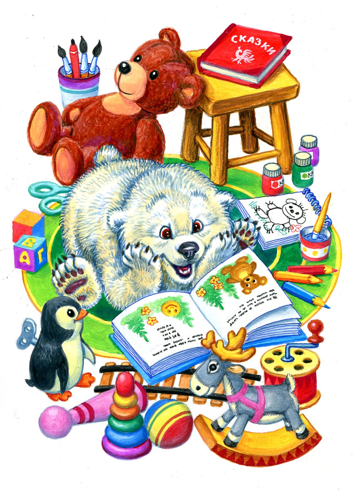 Мишка с книжкой