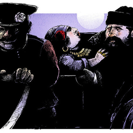 ямщики/ иллюстрация &quot;V12&quot;