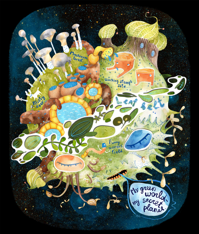 Планетка-растение