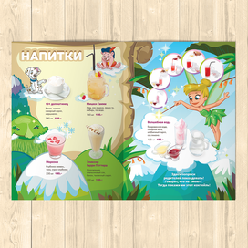 Разворот «Напитки» 