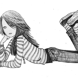 Девочка в раздумьях