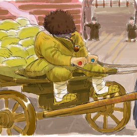 Серия иллюстраций о Смутном Времени